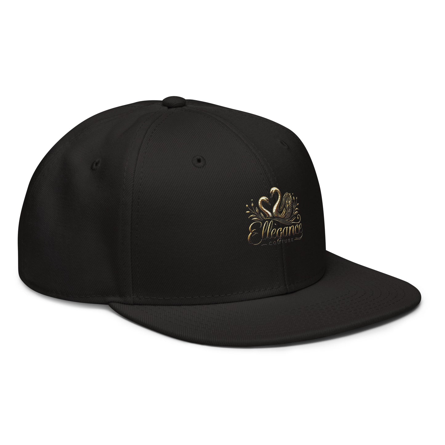 Swan Snapback Cap