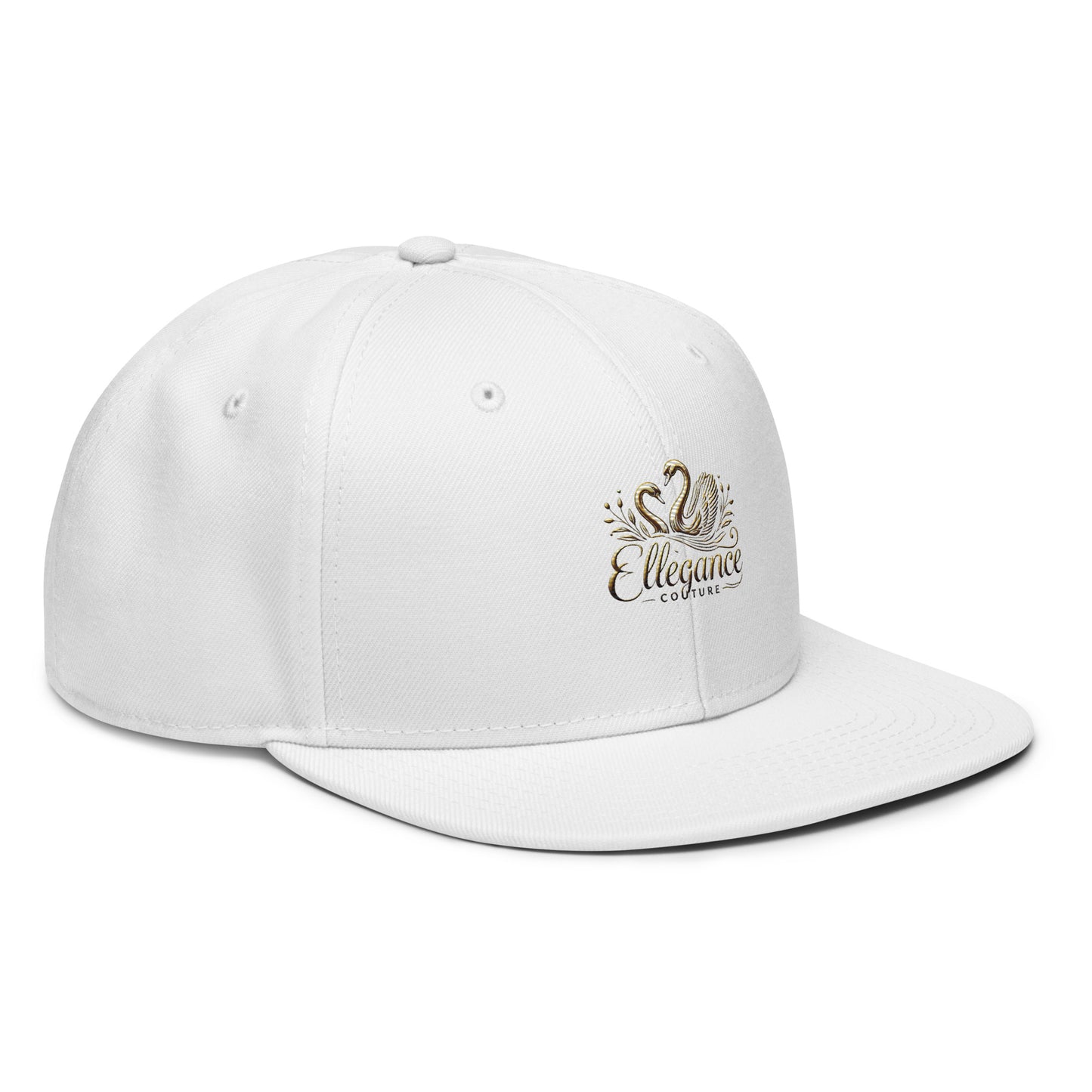 Swan Snapback Cap