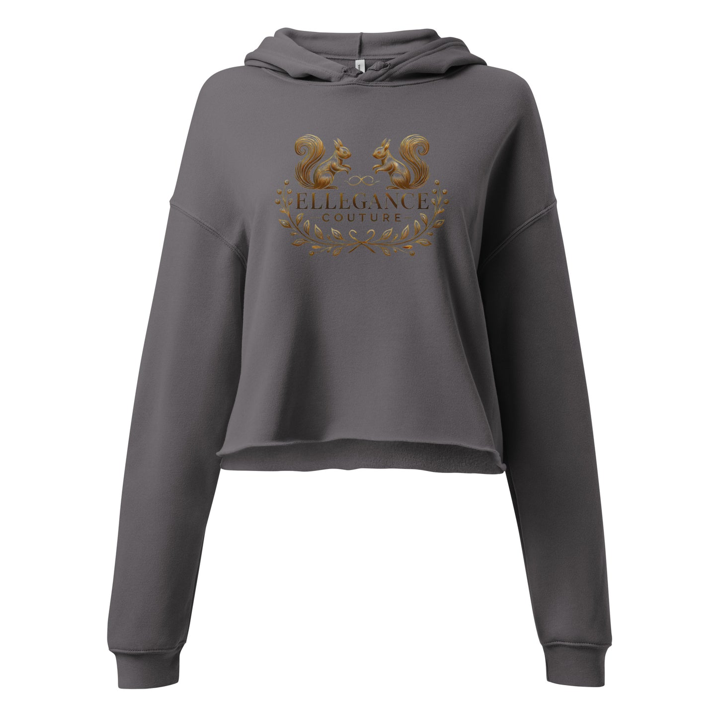 Squirrel Cropped Hoodie